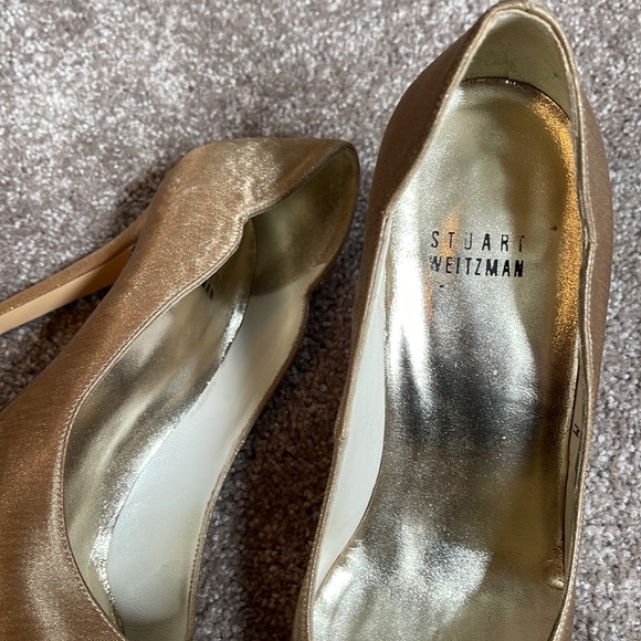 Sparkly Stuart Weizmann Pumps W7 - Picture 3 of 4